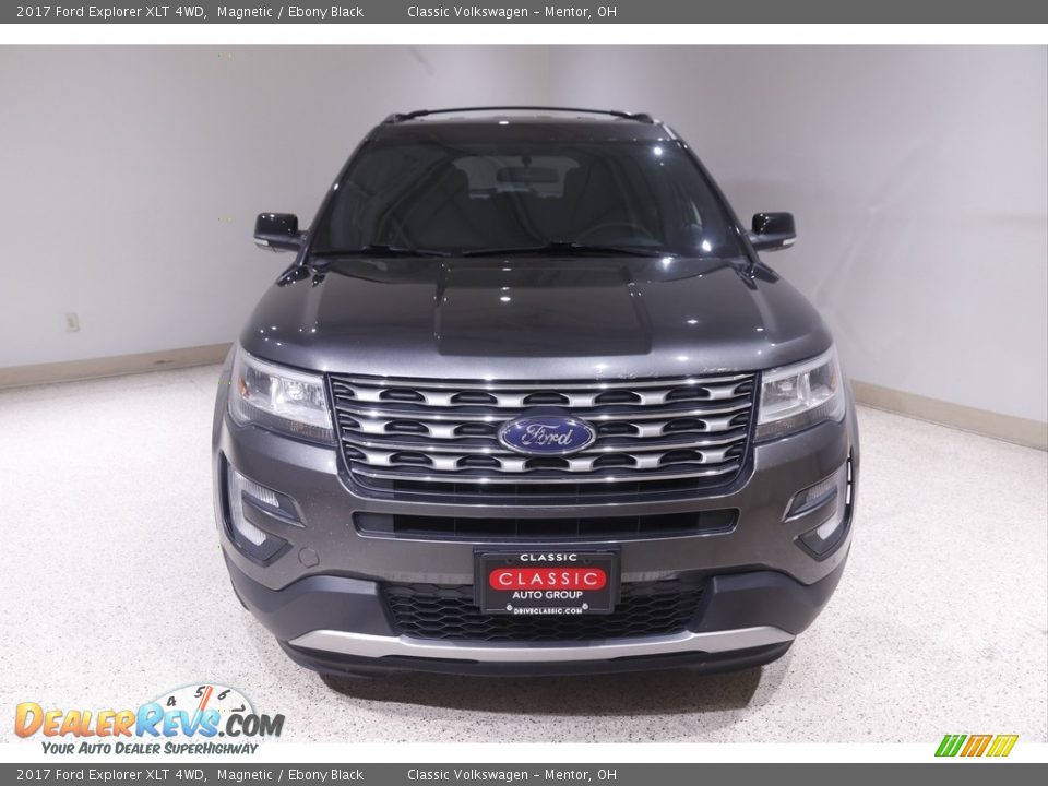 2017 Ford Explorer XLT 4WD Magnetic / Ebony Black Photo #2