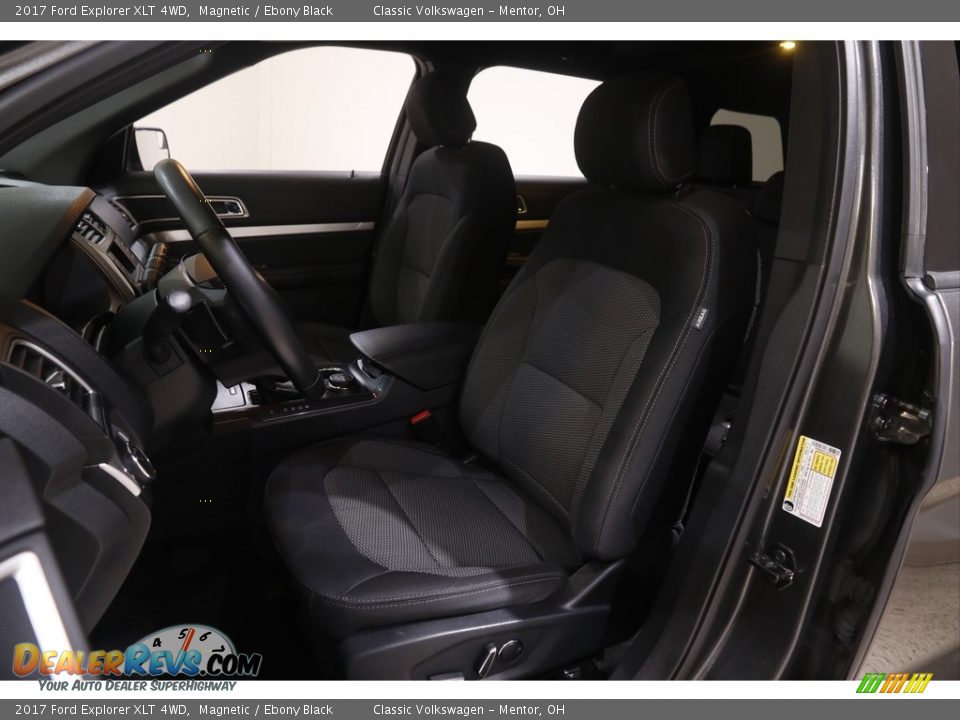 2017 Ford Explorer XLT 4WD Magnetic / Ebony Black Photo #6