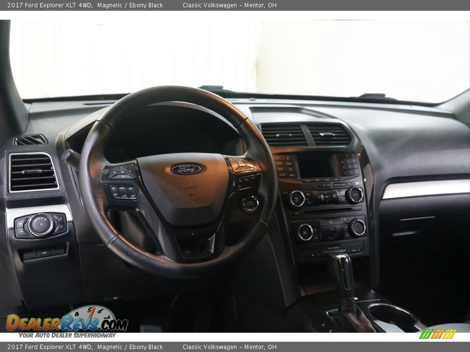 2017 Ford Explorer XLT 4WD Magnetic / Ebony Black Photo #7
