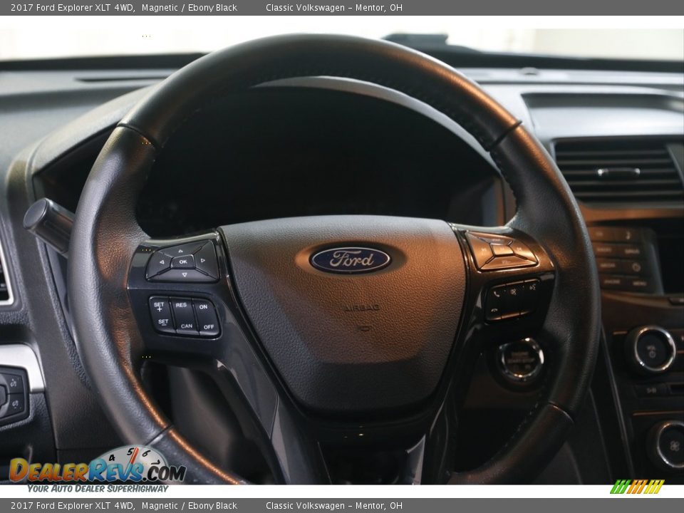 2017 Ford Explorer XLT 4WD Magnetic / Ebony Black Photo #8
