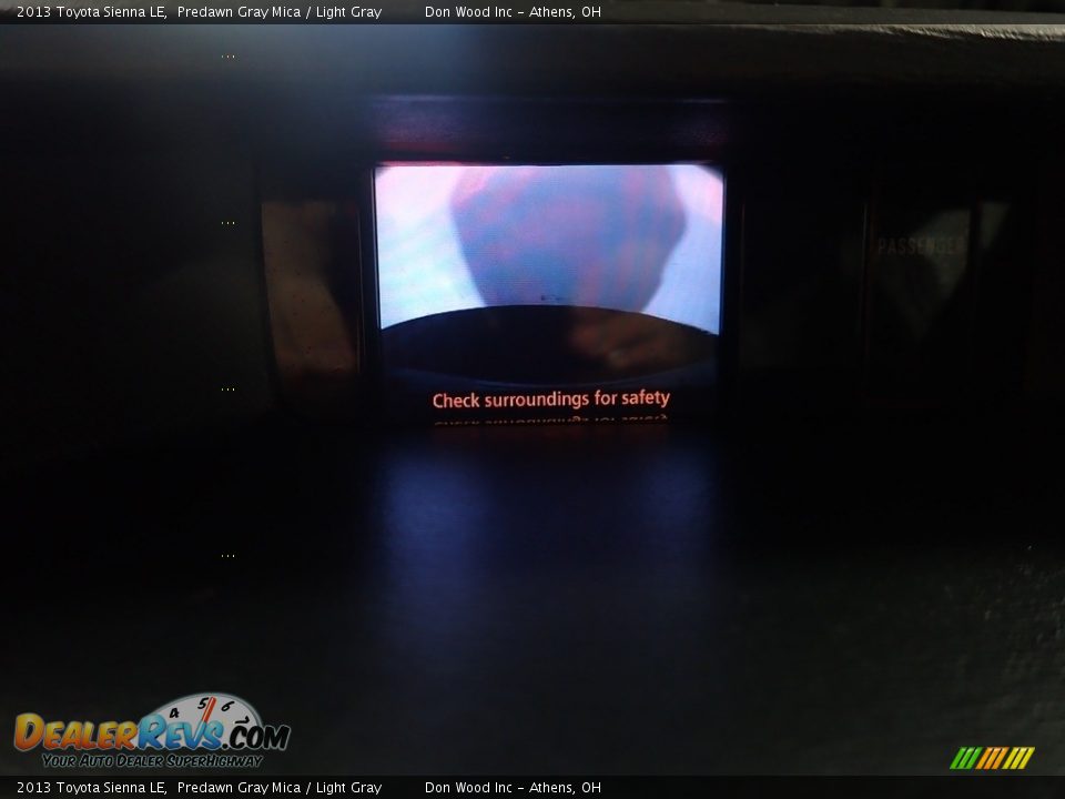 2013 Toyota Sienna LE Predawn Gray Mica / Light Gray Photo #2