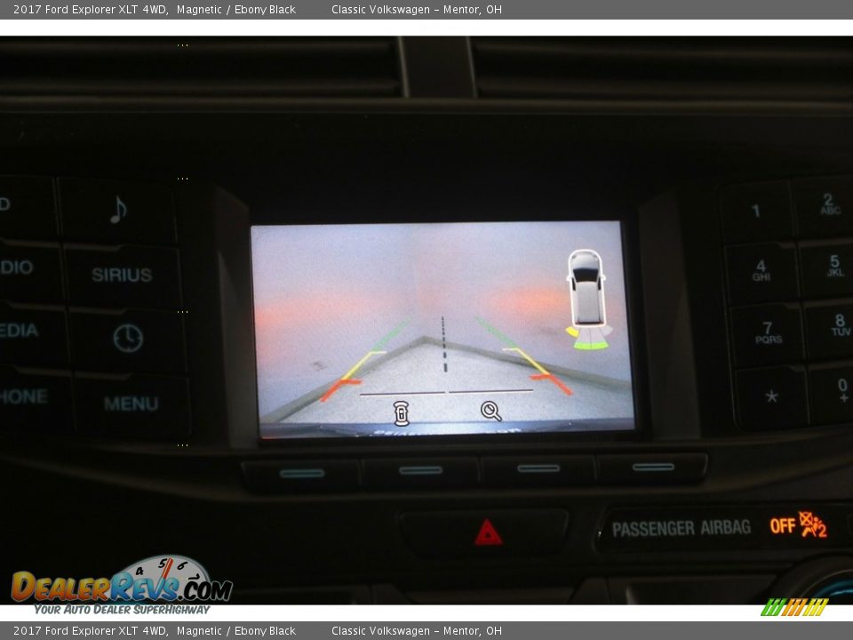 2017 Ford Explorer XLT 4WD Magnetic / Ebony Black Photo #12
