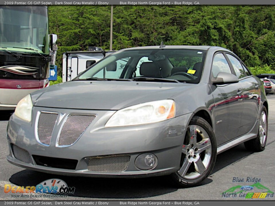 2009 Pontiac G6 GXP Sedan Dark Steel Gray Metallic / Ebony Photo #1
