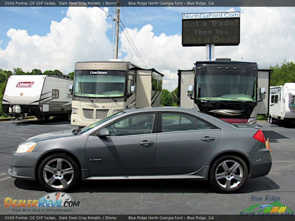2009 Pontiac G6 GXP Sedan Dark Steel Gray Metallic / Ebony Photo #2