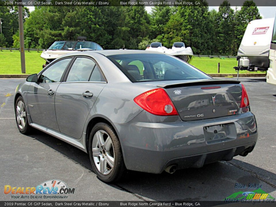 2009 Pontiac G6 GXP Sedan Dark Steel Gray Metallic / Ebony Photo #3