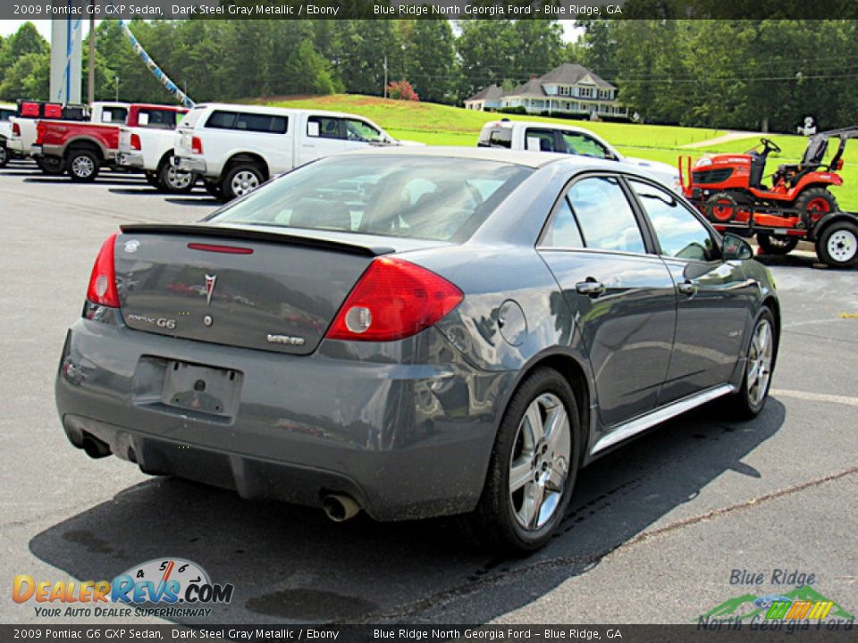 2009 Pontiac G6 GXP Sedan Dark Steel Gray Metallic / Ebony Photo #5