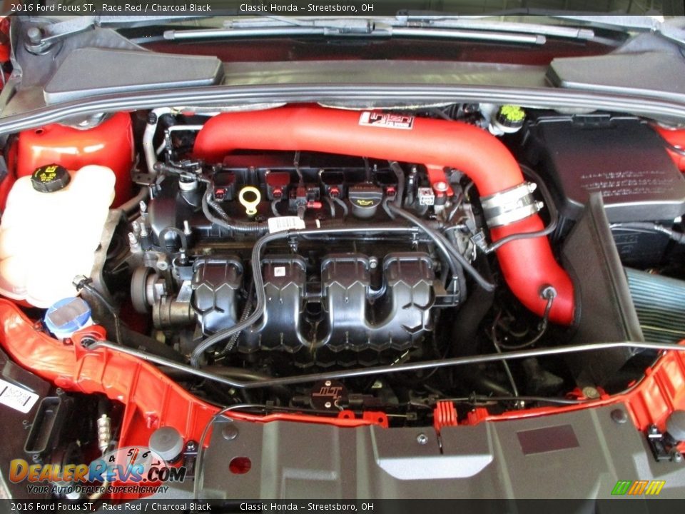 2016 Ford Focus ST Race Red / Charcoal Black Photo #14