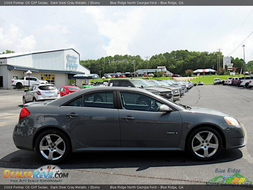 2009 Pontiac G6 GXP Sedan Dark Steel Gray Metallic / Ebony Photo #6