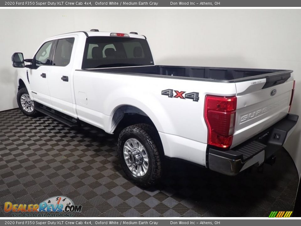 2020 Ford F350 Super Duty XLT Crew Cab 4x4 Oxford White / Medium Earth Gray Photo #10