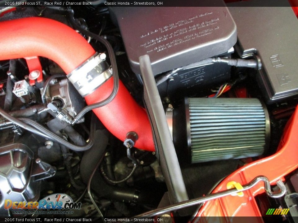 2016 Ford Focus ST Race Red / Charcoal Black Photo #15