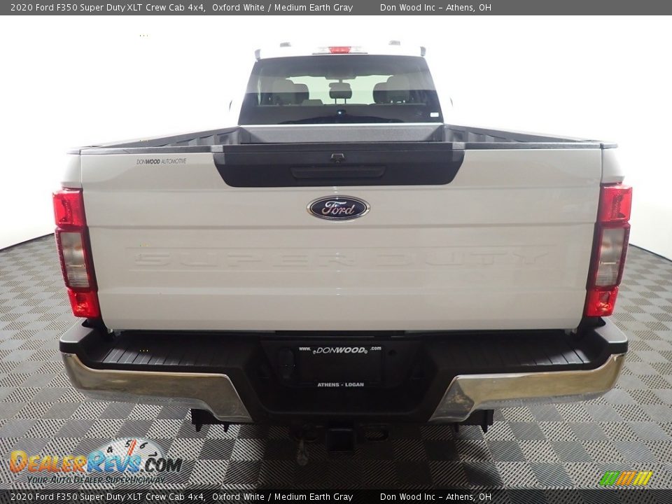 2020 Ford F350 Super Duty XLT Crew Cab 4x4 Oxford White / Medium Earth Gray Photo #11