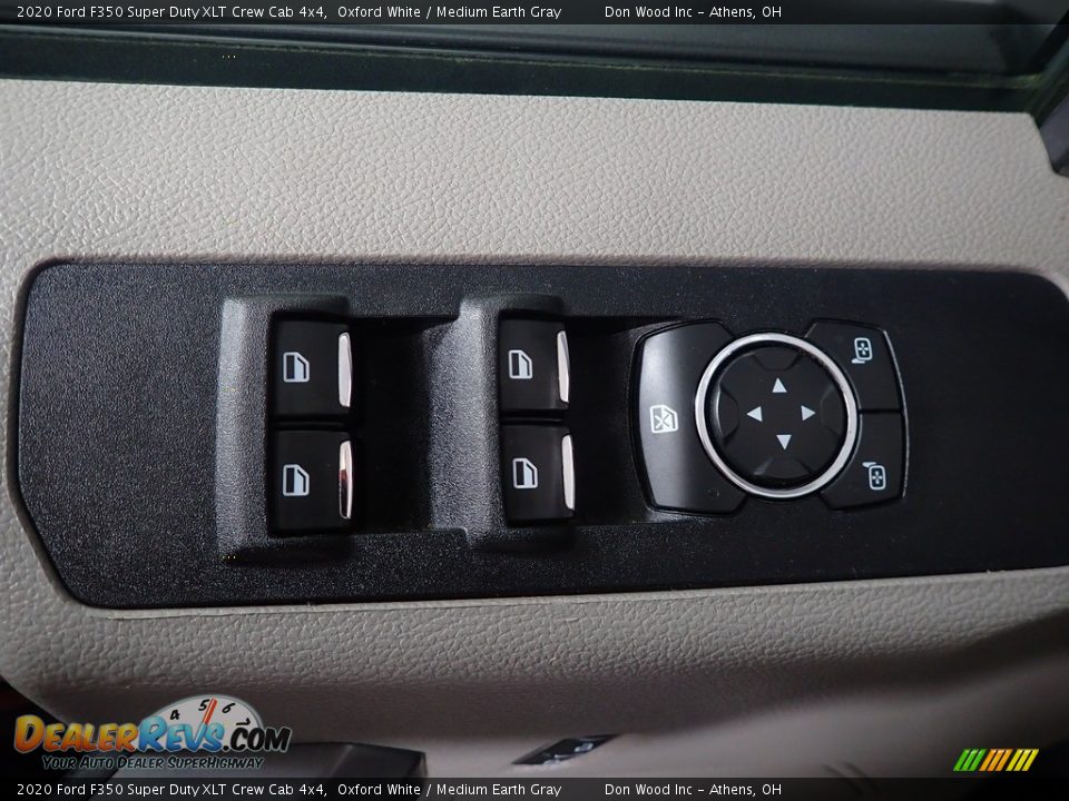 2020 Ford F350 Super Duty XLT Crew Cab 4x4 Oxford White / Medium Earth Gray Photo #17