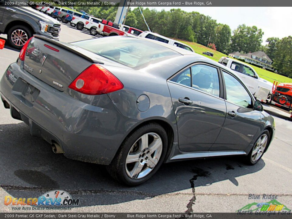 2009 Pontiac G6 GXP Sedan Dark Steel Gray Metallic / Ebony Photo #20