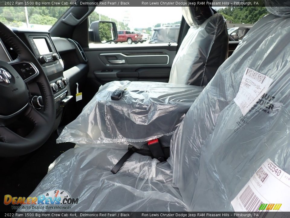 2022 Ram 1500 Big Horn Crew Cab 4x4 Delmonico Red Pearl / Black Photo #10