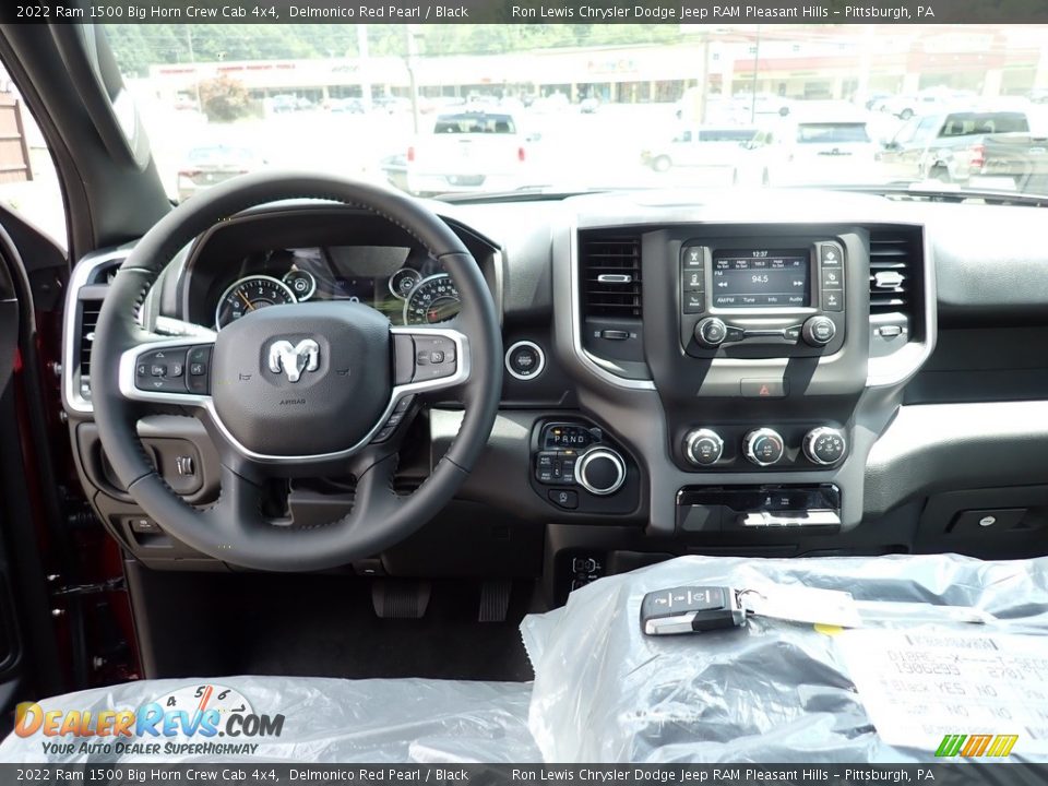 2022 Ram 1500 Big Horn Crew Cab 4x4 Delmonico Red Pearl / Black Photo #13