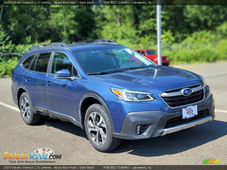 2020 Subaru Outback 2.5i Limited Abyss Blue Pearl / Slate Black Photo #3
