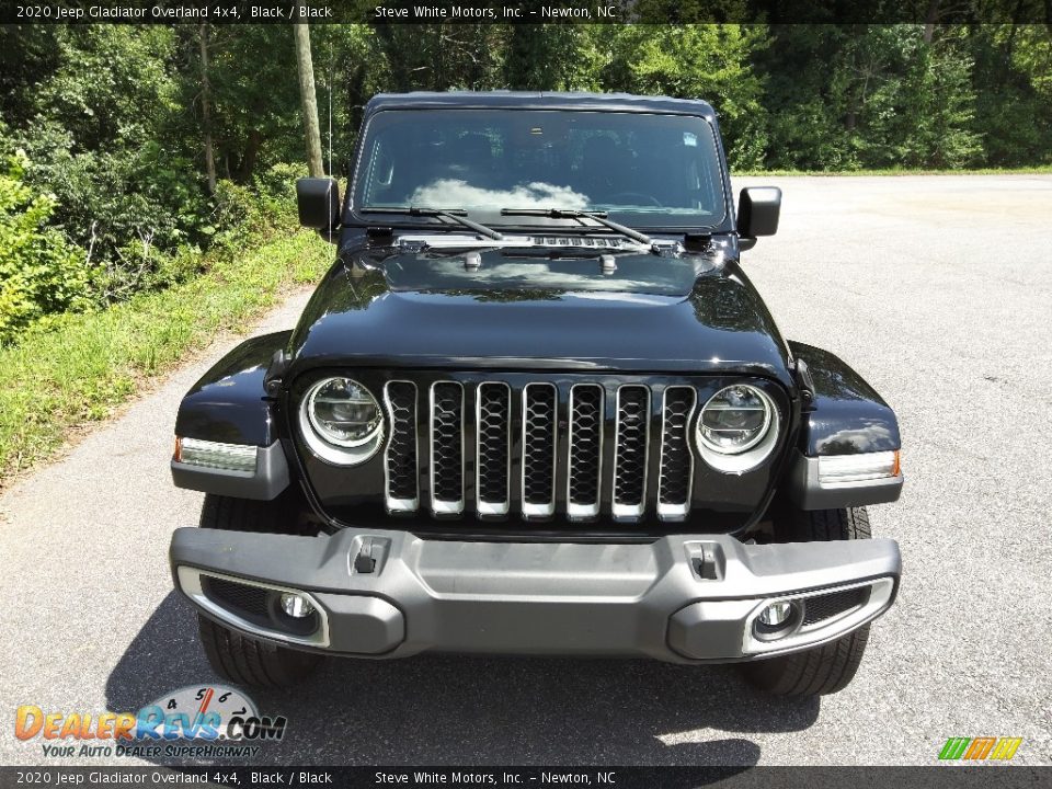 2020 Jeep Gladiator Overland 4x4 Black / Black Photo #3