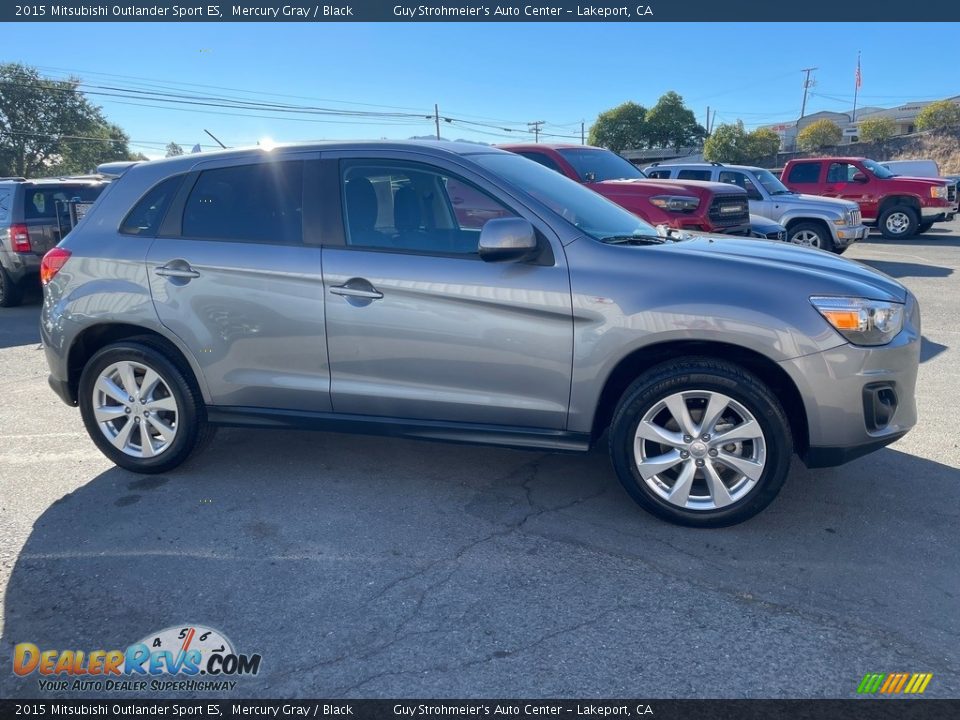 Mercury Gray 2015 Mitsubishi Outlander Sport ES Photo #4