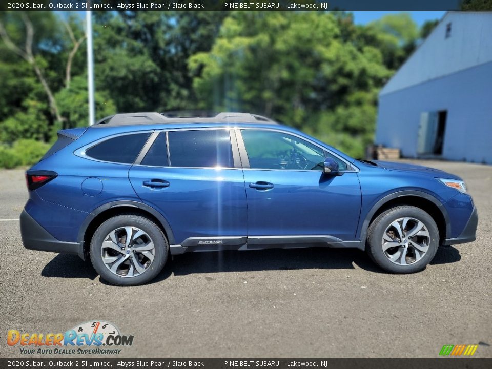 2020 Subaru Outback 2.5i Limited Abyss Blue Pearl / Slate Black Photo #5