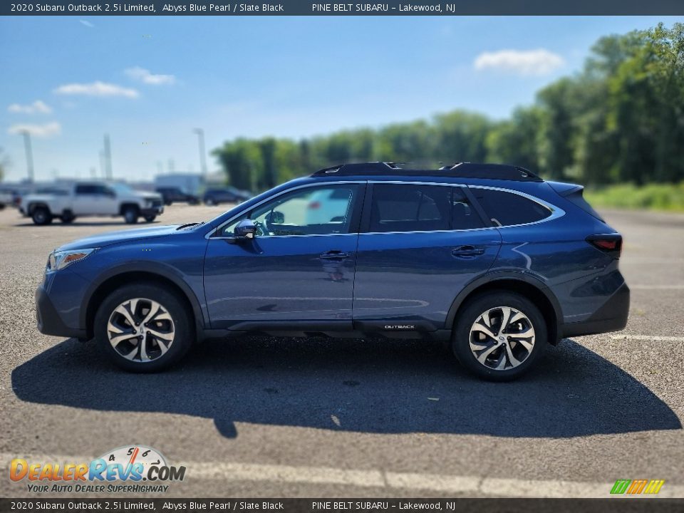 2020 Subaru Outback 2.5i Limited Abyss Blue Pearl / Slate Black Photo #9