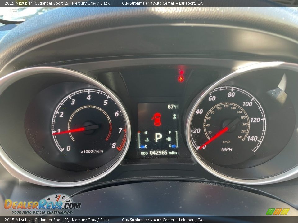 2015 Mitsubishi Outlander Sport ES Gauges Photo #9