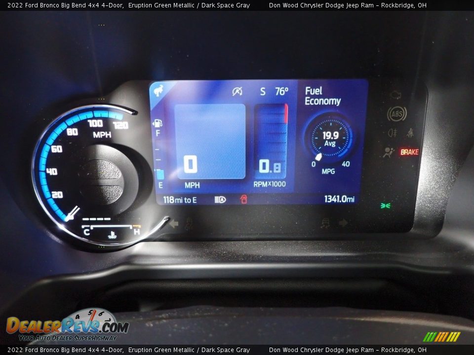 2022 Ford Bronco Big Bend 4x4 4-Door Eruption Green Metallic / Dark Space Gray Photo #2