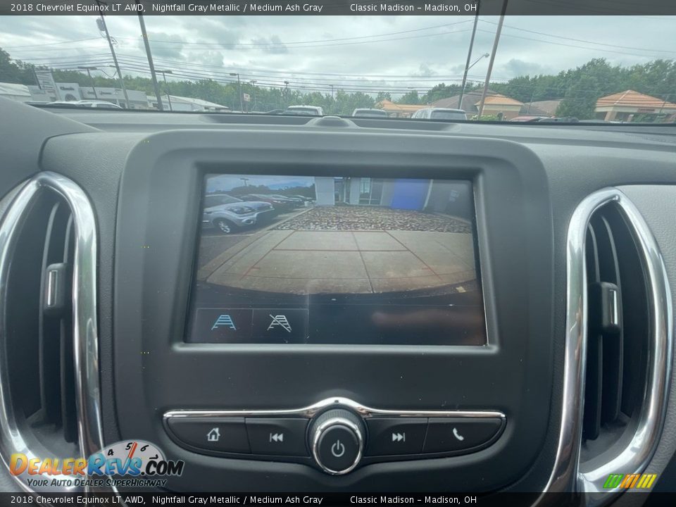 2018 Chevrolet Equinox LT AWD Nightfall Gray Metallic / Medium Ash Gray Photo #12
