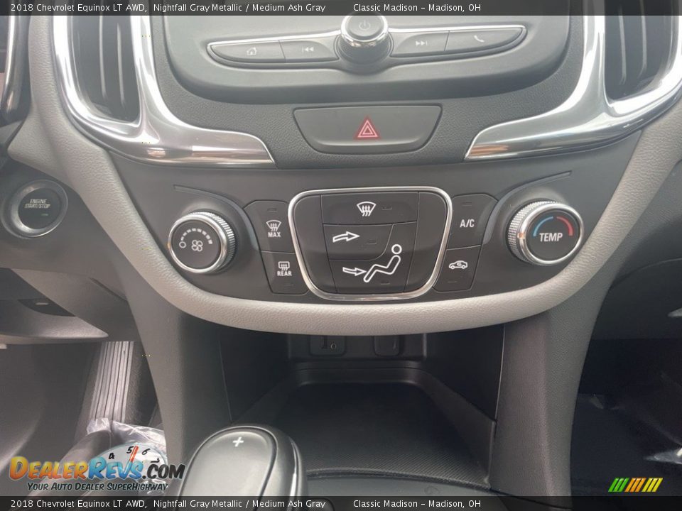2018 Chevrolet Equinox LT AWD Nightfall Gray Metallic / Medium Ash Gray Photo #13
