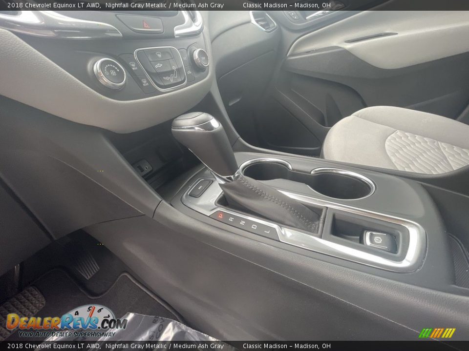 2018 Chevrolet Equinox LT AWD Nightfall Gray Metallic / Medium Ash Gray Photo #14