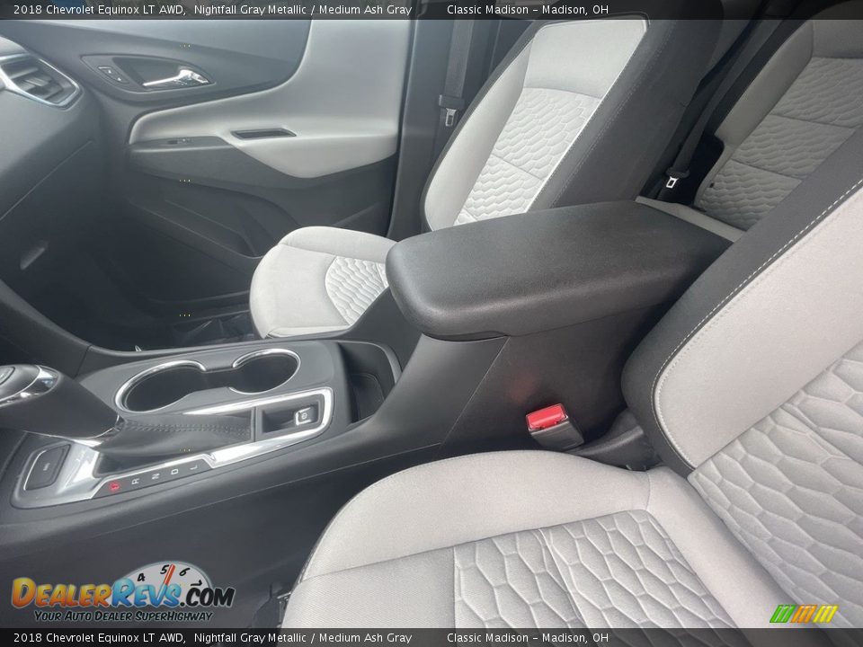2018 Chevrolet Equinox LT AWD Nightfall Gray Metallic / Medium Ash Gray Photo #15