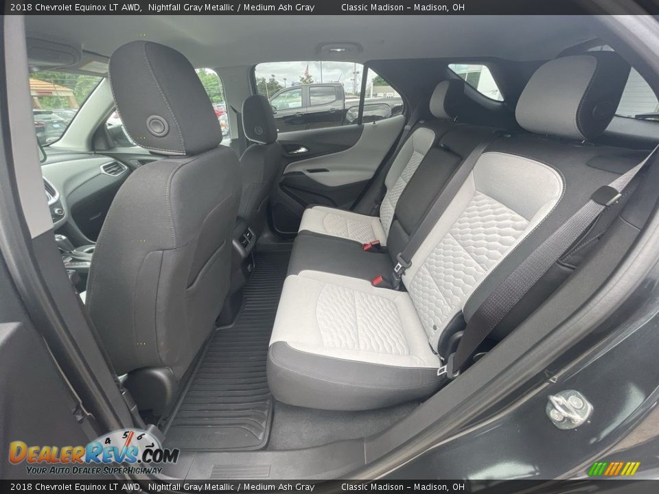 2018 Chevrolet Equinox LT AWD Nightfall Gray Metallic / Medium Ash Gray Photo #16