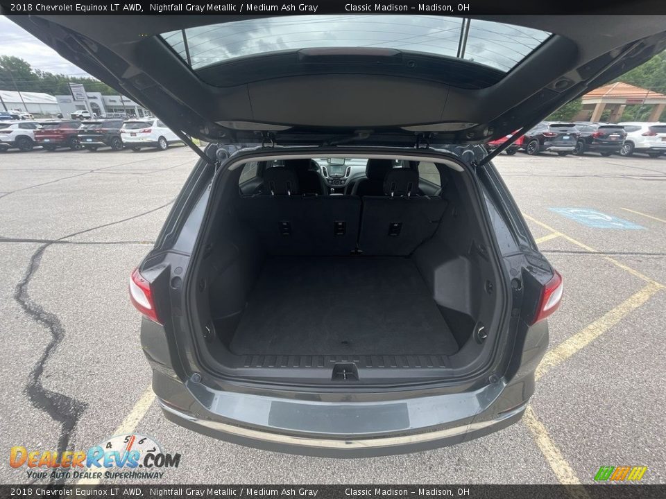 2018 Chevrolet Equinox LT AWD Nightfall Gray Metallic / Medium Ash Gray Photo #17