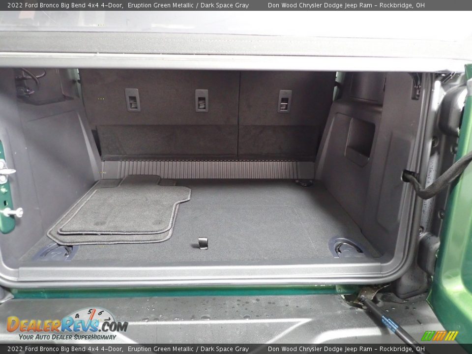 2022 Ford Bronco Big Bend 4x4 4-Door Trunk Photo #11