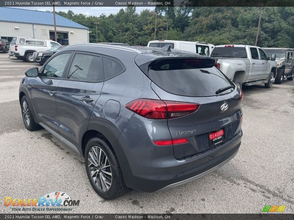 2021 Hyundai Tucson SEL AWD Magnetic Force / Gray Photo #2