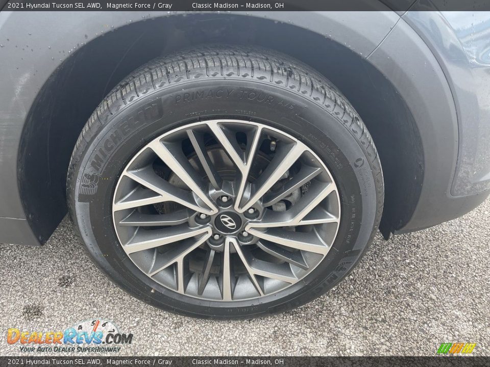 2021 Hyundai Tucson SEL AWD Magnetic Force / Gray Photo #5