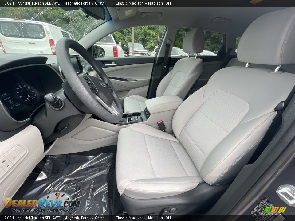 2021 Hyundai Tucson SEL AWD Magnetic Force / Gray Photo #6