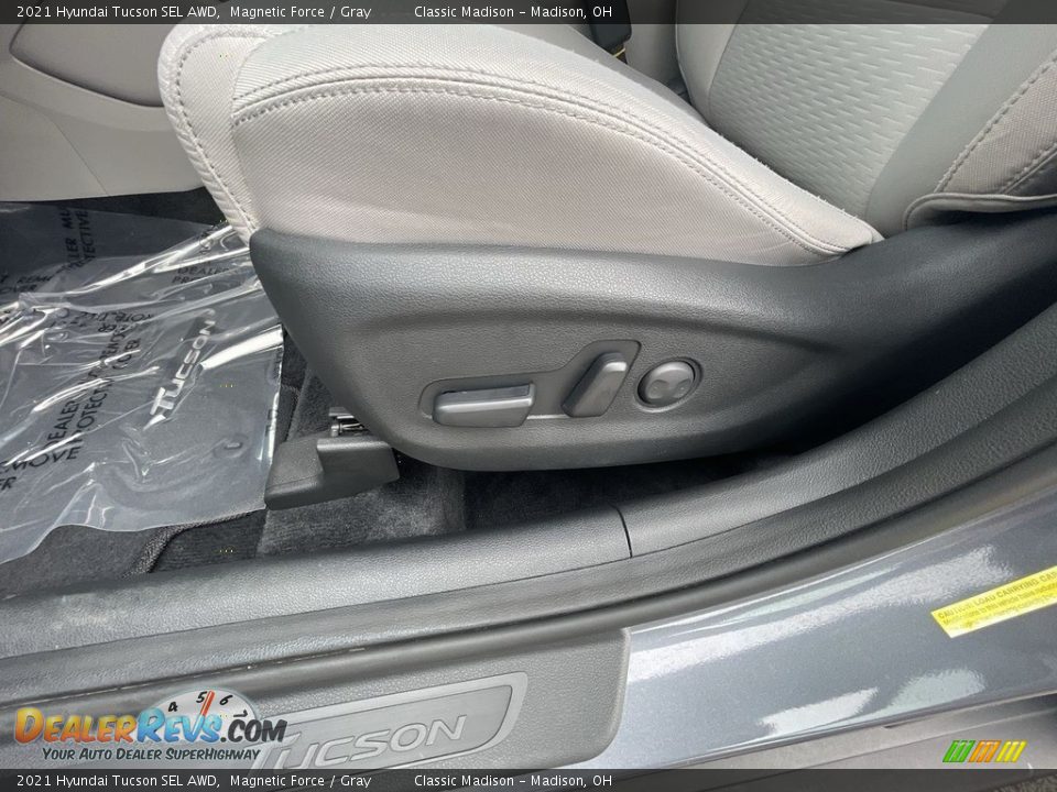 2021 Hyundai Tucson SEL AWD Magnetic Force / Gray Photo #7