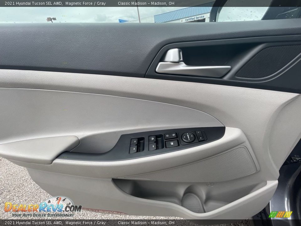 2021 Hyundai Tucson SEL AWD Magnetic Force / Gray Photo #8