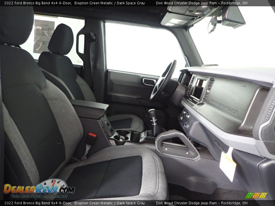 2022 Ford Bronco Big Bend 4x4 4-Door Eruption Green Metallic / Dark Space Gray Photo #28