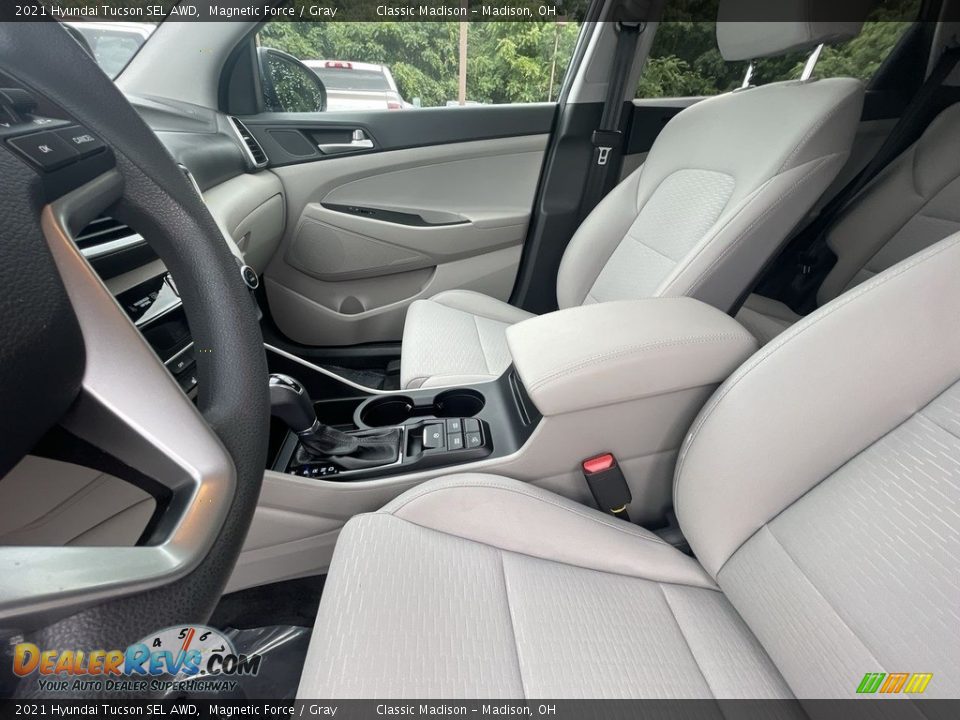 2021 Hyundai Tucson SEL AWD Magnetic Force / Gray Photo #15