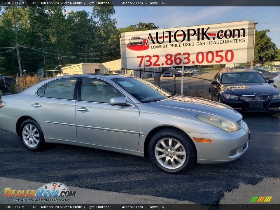 2003 Lexus ES 300 Millennium Silver Metallic / Light Charcoal Photo #1