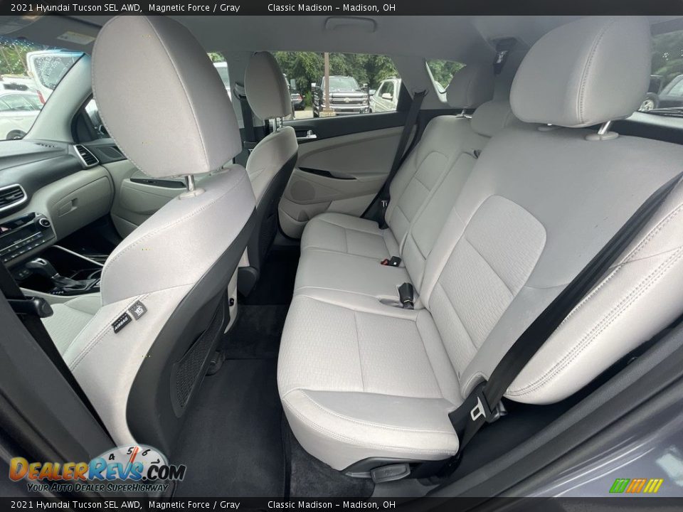2021 Hyundai Tucson SEL AWD Magnetic Force / Gray Photo #16