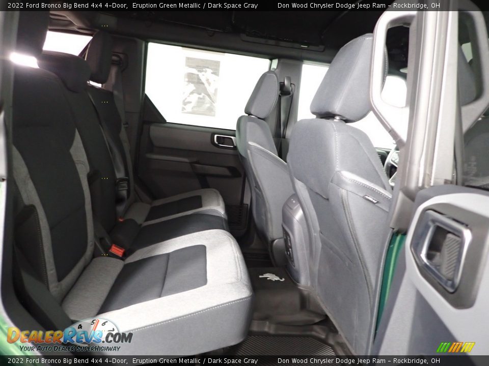 Rear Seat of 2022 Ford Bronco Big Bend 4x4 4-Door Photo #30