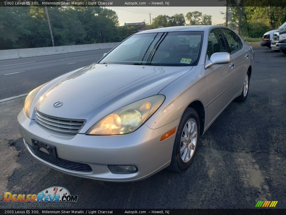 2003 Lexus ES 300 Millennium Silver Metallic / Light Charcoal Photo #3