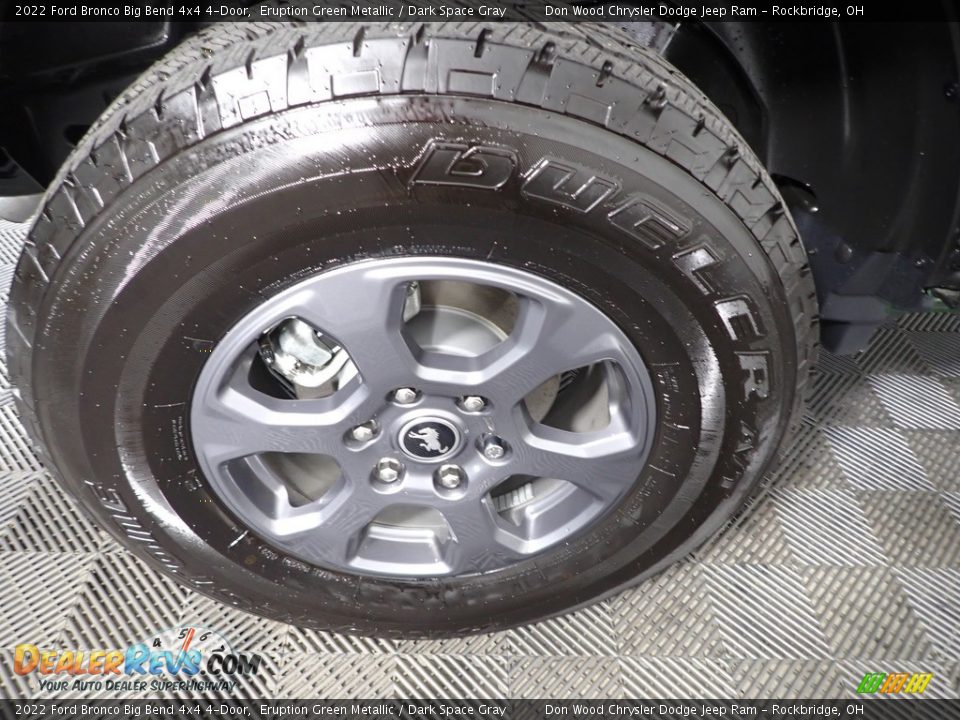 2022 Ford Bronco Big Bend 4x4 4-Door Eruption Green Metallic / Dark Space Gray Photo #31