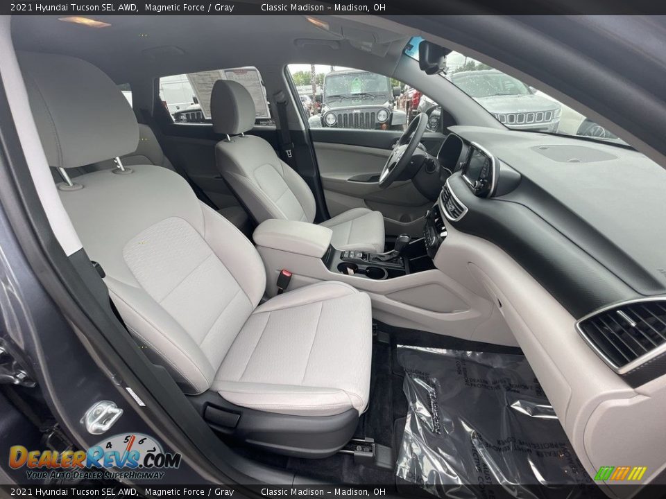 2021 Hyundai Tucson SEL AWD Magnetic Force / Gray Photo #18