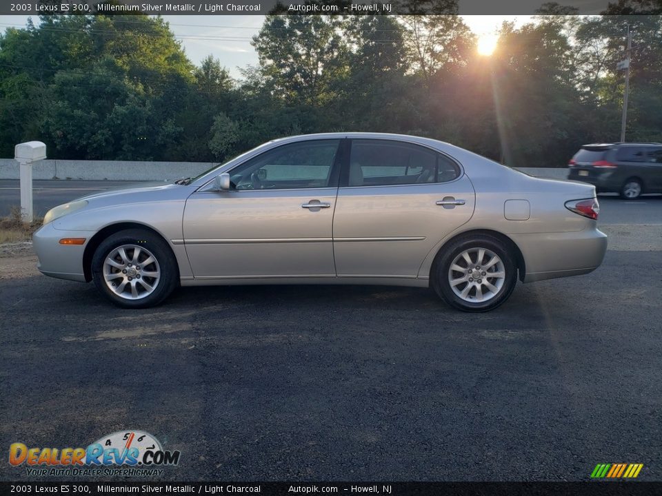 2003 Lexus ES 300 Millennium Silver Metallic / Light Charcoal Photo #4