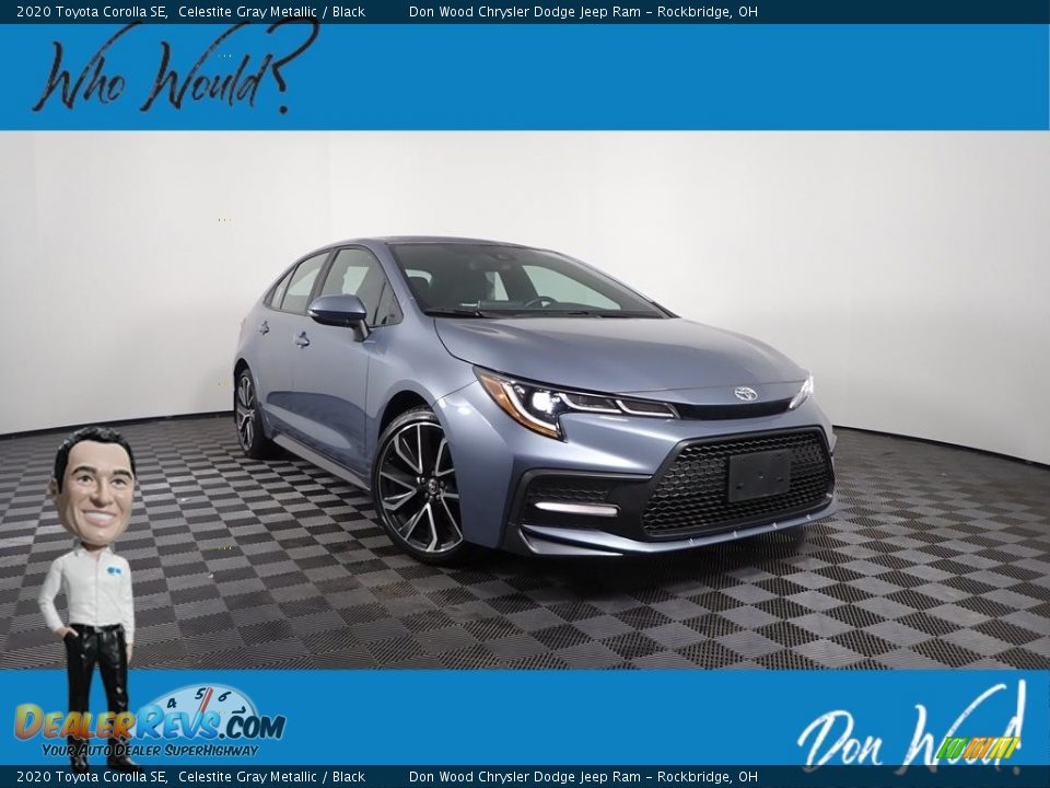 2020 Toyota Corolla SE Celestite Gray Metallic / Black Photo #1