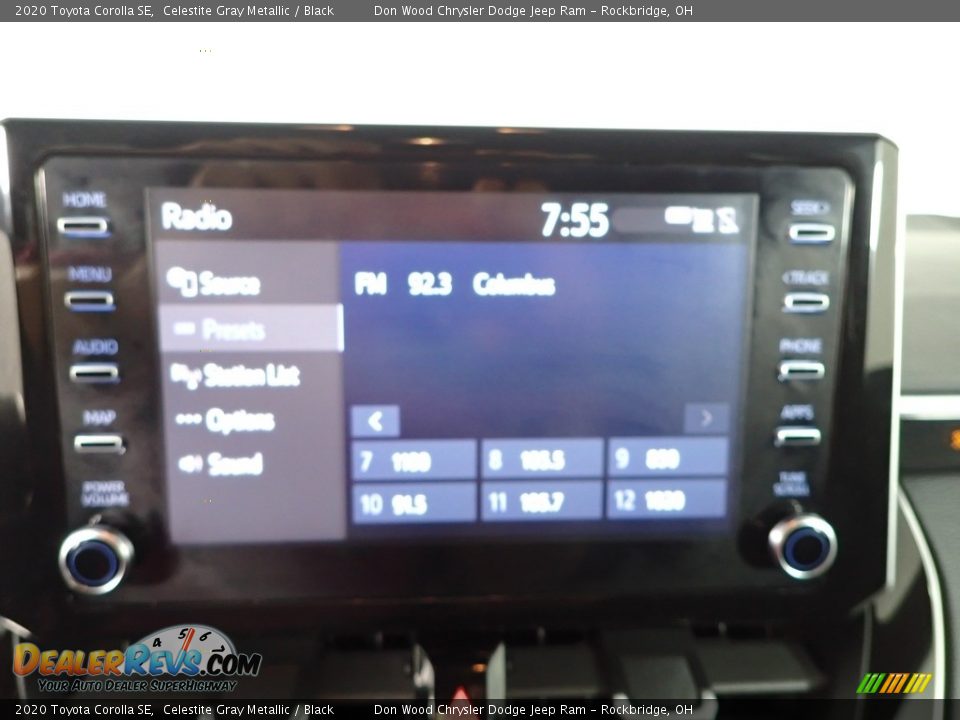 2020 Toyota Corolla SE Celestite Gray Metallic / Black Photo #2