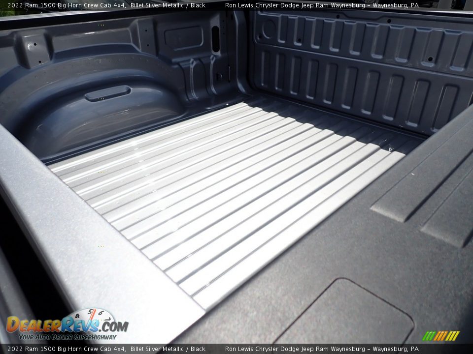 2022 Ram 1500 Big Horn Crew Cab 4x4 Billet Silver Metallic / Black Photo #12